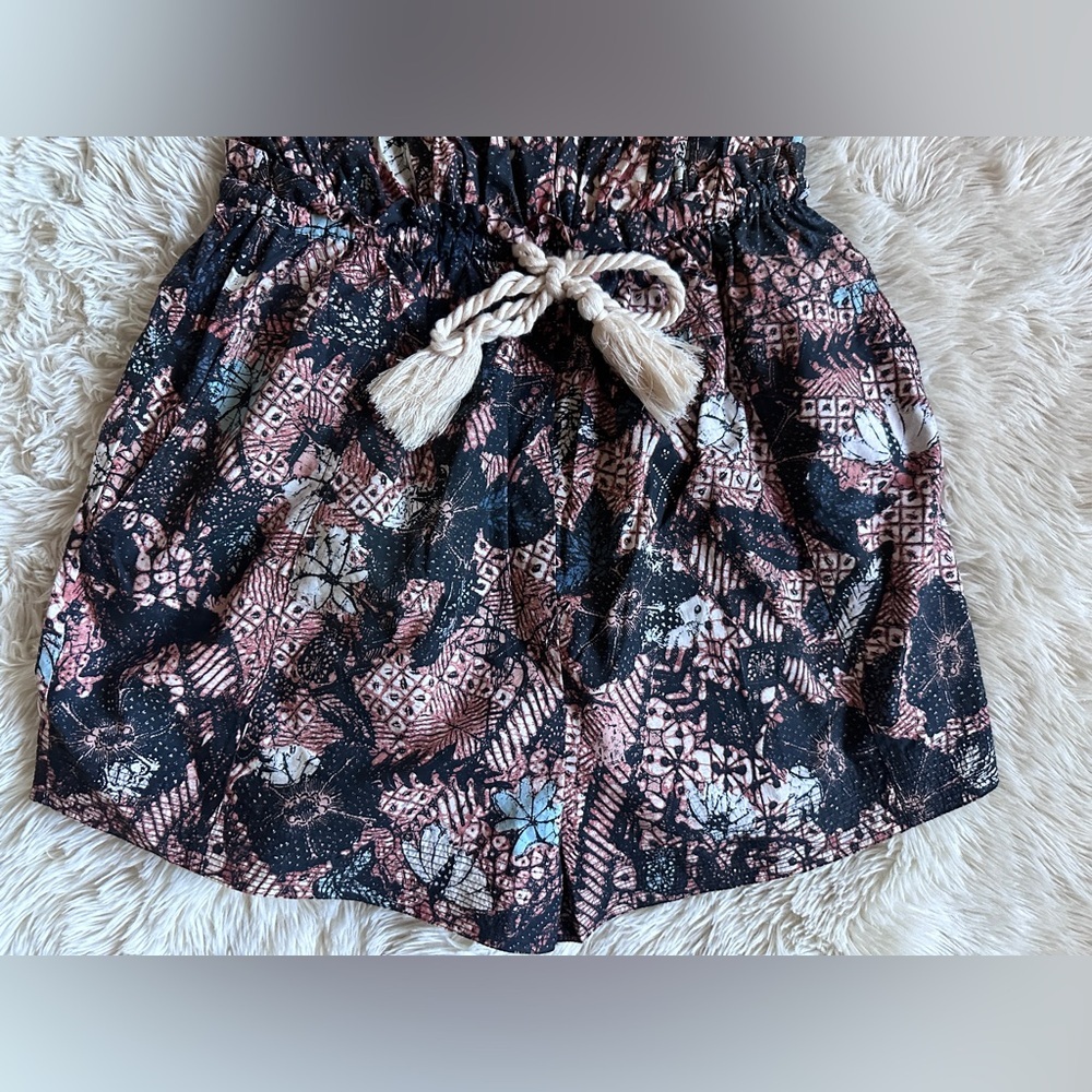Ulla Johnson Alegria Playsuit Romper Puff Sleeve in Rosewood Size 0 - Picture 6 of 15